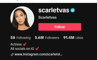 Who is Scarlet Vas ? (Actress) Wiki, Biography, Age, Boyfriend, Family, Facts and More